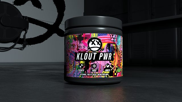Klout PWR Pre-Workout - Black Cherry Punch/ Pink Starburst